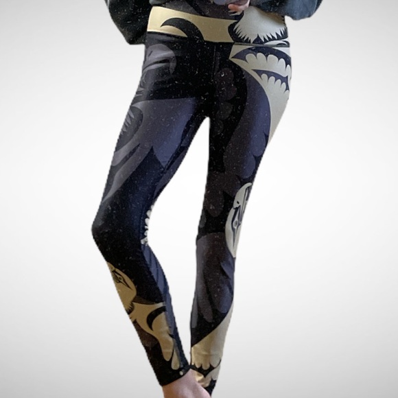 NoMiNoU Eagle Gold Leggings XS - Picture 2 of 14
